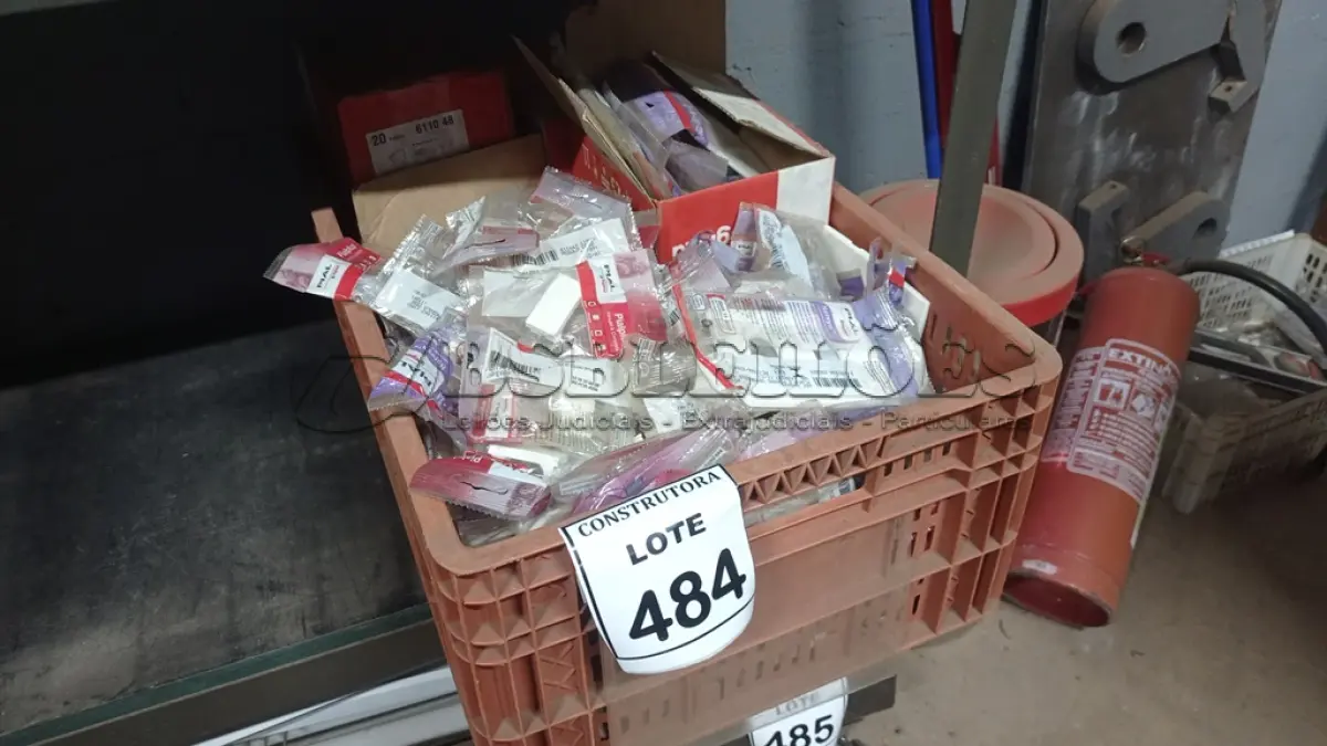 LOTE 484 - 01 LOTE COM MÓDULOS DE SAÍDA DE FIO 1M, PLACAS DE 2 POSTOS SEPARADOS 4X2, PULSADOR PARA CAMPAINHA E CAMPAINHA CIGARRA. (CAIXA ORGANIZADORA NAO INCLUSA) (NO ESTADO) ATENÇÃO! FAZER A VISITAÇÃO ANTES DE ARREMATAR, NÃO SABEMOS SE FUNCIONA, LEILÃO NÃO TEM GARANTIA E NEM DEVOLUÇÃO, SUJEITO A POSSÍVEIS AVARIAS VISÍVEIS/OCULTAS E/OU AUSÊNCIA DE COMPONENTES.