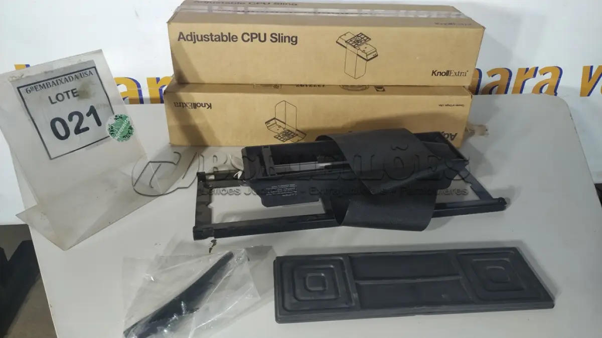 LOTE 021 - 03 SUPORTES PARA CPU.  (ADJUSTABLE CPU SLING). (NO ESTADO EM QUE SE ENCONTRA. SUJEITO A AVARIAS OCULTAS/VISÍVEIS.)