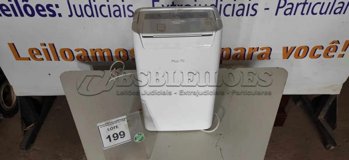 LOTE 199 - 01 DESUMIDIFICADOR. (NO ESTADO EM QUE SE ENCONTRA. SUJEITO A AVARIAS OCULTAS/VISÍVEIS.) JY190420029
