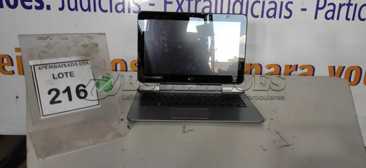 LOTE 216 - 01 NOTEBOOK HP PRO X2 CORE I5 SEM FONTE . (NO ESTADO EM QUE SE ENCONTRA. SUJEITO A AVARIAS OCULTAS/VISÍVEIS.) ICE00000158917