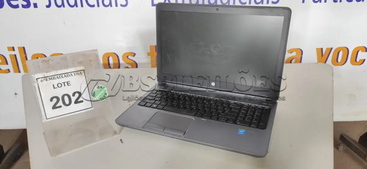 LOTE 202 - 01 NOTEBOOK HP PRO BOOK CORE I5 SEM FONTE. (NO ESTADO EM QUE SE ENCONTRA. SUJEITO A AVARIAS OCULTAS/VISÍVEIS.) CS457217