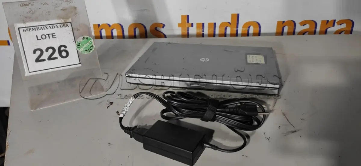 LOTE 226 - 01 NOTEBOOK HP ELITEBOOK 8470P COM FONTECORE I5 COM FONTE. (NO ESTADO EM QUE SE ENCONTRA. SUJEITO A AVARIAS OCULTAS/VISÍVEIS.) CS722939