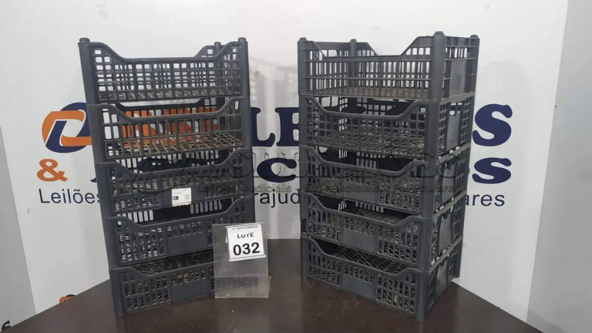 LOTE 032 - 10 CESTAS ORGANIZADORA. (NO ESTADO) ATENÇÃO! FAZER A VISITAÇÃO ANTES DE ARREMATAR, NÃO SABEMOS SE FUNCIONA, LEILÃO NÃO TEM GARANTIA E NEM DEVOLUÇÃO, SUJEITO A POSSÍVEIS AVARIAS VISÍVEIS/OCULTAS E/OU AUSÊNCIA DE COMPONENTES.