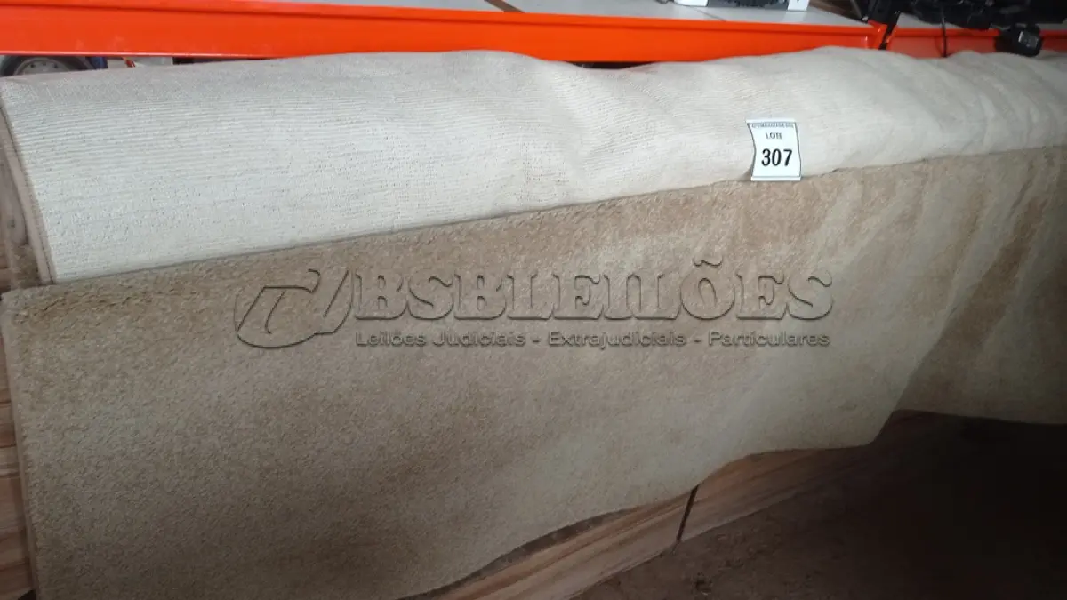 LOTE 307 - 01 TAPETE. (NO ESTADO EM QUE SE ENCONTRA. SUJEITO A AVARIAS OCULTAS/VISÍVEIS.) AV9621B