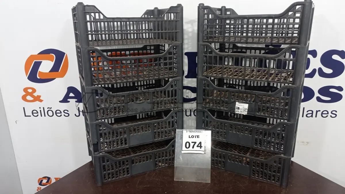LOTE 074 - 10 CESTAS ORGANIZADORA. (NO ESTADO) ATENÇÃO! FAZER A VISITAÇÃO ANTES DE ARREMATAR, NÃO SABEMOS SE FUNCIONA, LEILÃO NÃO TEM GARANTIA E NEM DEVOLUÇÃO, SUJEITO A POSSÍVEIS AVARIAS VISÍVEIS/OCULTAS E/OU AUSÊNCIA DE COMPONENTES.