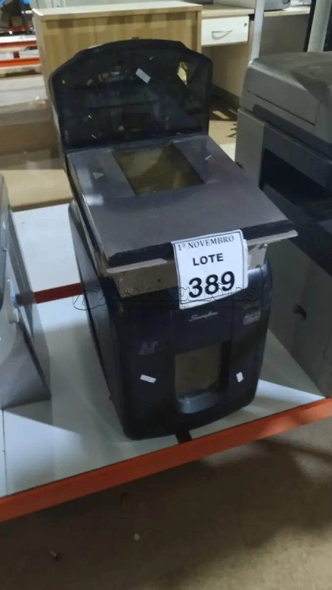 LOTE 389 - 01 FRAGMENTADORA DE PAPEL E 01 BALANÇA COM LEITORA FILIZOLA. (NO ESTADO) ATENÇÃO! FAZER A VISITAÇÃO ANTES DE ARREMATAR, NÃO SABEMOS SE FUNCIONA. LEILÃO NÃO TEM GARANTIA E NEM DEVOLUÇÃO, SUJEITO A POSSÍVEIS AVARIAS VISÍVEIS/OCULTAS E/OU AUSÊNCIA DE COMPONENTES.