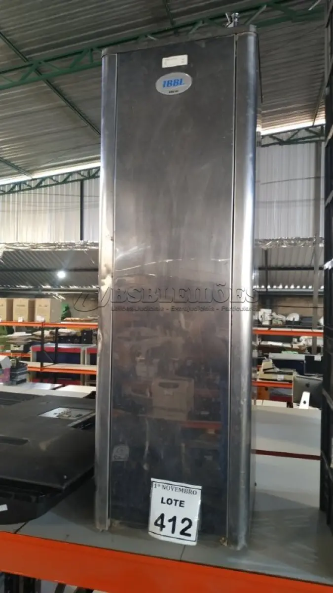 LOTE 412 - 01 BEBEDOURO EM INOX MARCA IBBL. (NO ESTADO) ATENÇÃO! FAZER A VISITAÇÃO ANTES DE ARREMATAR, NÃO SABEMOS SE FUNCIONA, LEILÃO NÃO TEM GARANTIA E NEM DEVOLUÇÃO, SUJEITO A POSSÍVEIS AVARIAS VISÍVEIS/OCULTAS E/OU AUSÊNCIA DE COMPONENTES.
