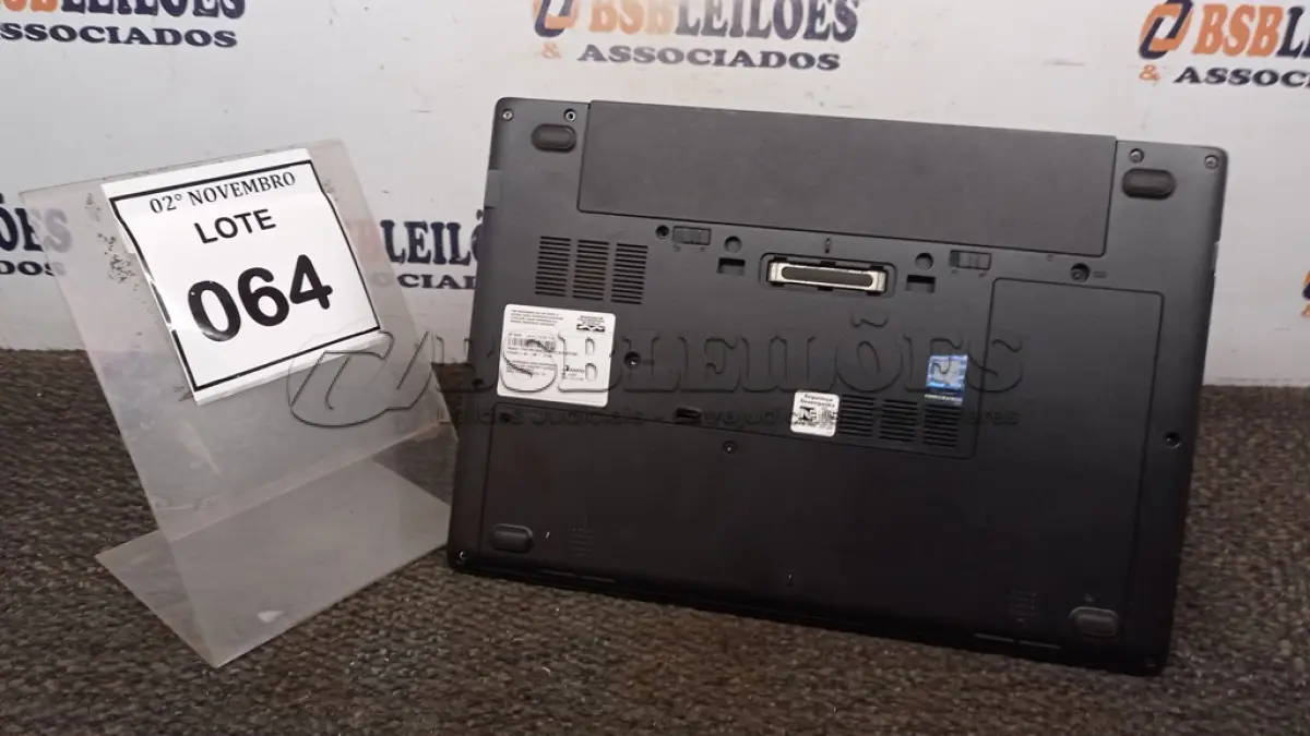 LOTE 064 - 01 NOTEBOOK MARCA POSITIVO. (NO ESTADO) ATENÇÃO! FAZER A VISITAÇÃO ANTES DE ARREMATAR, NÃO SABEMOS SE FUNCIONA, LEILÃO NÃO TEM GARANTIA E NEM DEVOLUÇÃO, SUJEITO A POSSÍVEIS AVARIAS VISÍVEIS/OCULTAS E/OU AUSÊNCIA DE COMPONENTES.
