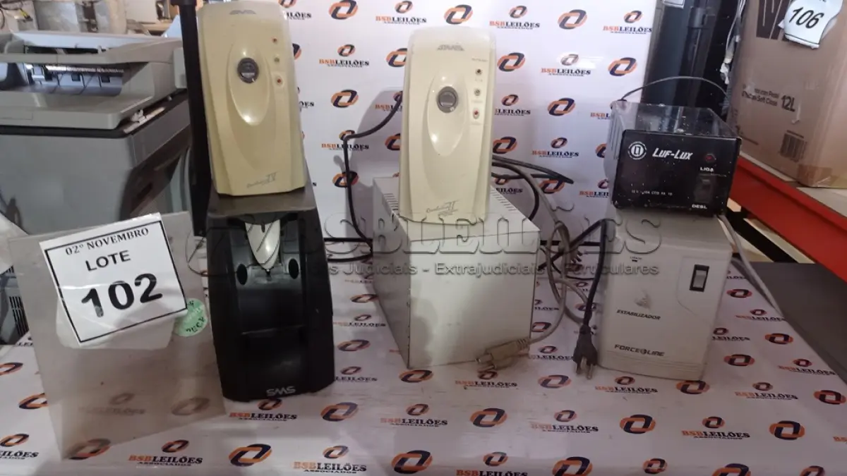 LOTE 102 - 06 ESTABILIZADORES DE MARCAS E MODELOS DIVERSOS. (NO ESTADO) ATENÇÃO! FAZER A VISITAÇÃO ANTES DE ARREMATAR, NÃO SABEMOS SE FUNCIONA, LEILÃO NÃO TEM GARANTIA E NEM DEVOLUÇÃO, SUJEITO A POSSÍVEIS AVARIAS VISÍVEIS/OCULTAS E/OU AUSÊNCIA DE COMPONENTES.
