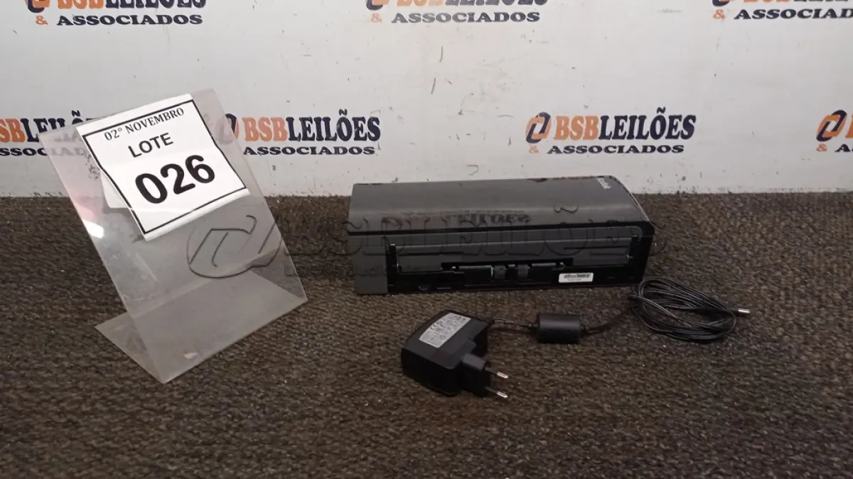 LOTE 026 - 01 SCANNER MODELO I940 MARCA KODAK COM FONTE. (NO ESTADO) ATENÇÃO! FAZER A VISITAÇÃO ANTES DE ARREMATAR, NÃO SABEMOS SE FUNCIONA, LEILÃO NÃO TEM GARANTIA E NEM DEVOLUÇÃO, SUJEITO A POSSÍVEIS AVARIAS VISÍVEIS/OCULTAS E/OU AUSÊNCIA DE COMPONENTES.