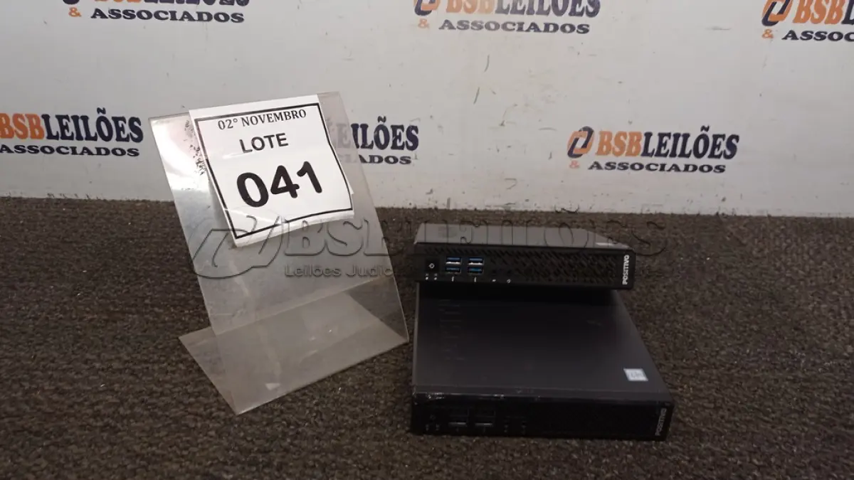 LOTE 041 - 02 MINIS CPU MARCA POSITIVO. (NO ESTADO) ATENÇÃO! FAZER A VISITAÇÃO ANTES DE ARREMATAR, NÃO SABEMOS SE FUNCIONA, LEILÃO NÃO TEM GARANTIA E NEM DEVOLUÇÃO, SUJEITO A POSSÍVEIS AVARIAS VISÍVEIS/OCULTAS E/OU AUSÊNCIA DE COMPONENTES.
