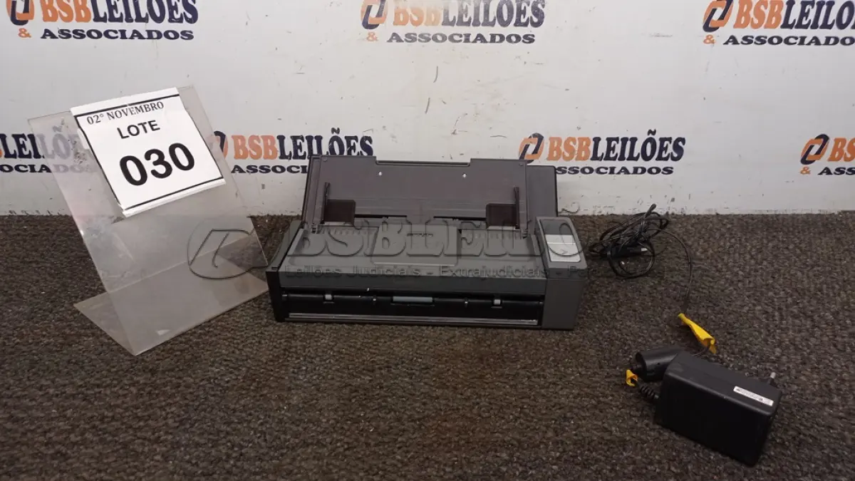 LOTE 030 - 01 SCANNER MODELO I940 MARCA KODAK COM FONTE. (NO ESTADO) ATENÇÃO! FAZER A VISITAÇÃO ANTES DE ARREMATAR, NÃO SABEMOS SE FUNCIONA, LEILÃO NÃO TEM GARANTIA E NEM DEVOLUÇÃO, SUJEITO A POSSÍVEIS AVARIAS VISÍVEIS/OCULTAS E/OU AUSÊNCIA DE COMPONENTES.