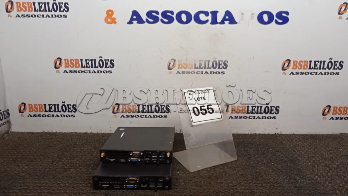 LOTE 055 - 02 MINIS CPU MARCA POSITIVO. (NO ESTADO) ATENÇÃO! FAZER A VISITAÇÃO ANTES DE ARREMATAR, NÃO SABEMOS SE FUNCIONA, LEILÃO NÃO TEM GARANTIA E NEM DEVOLUÇÃO, SUJEITO A POSSÍVEIS AVARIAS VISÍVEIS/OCULTAS E/OU AUSÊNCIA DE COMPONENTES.