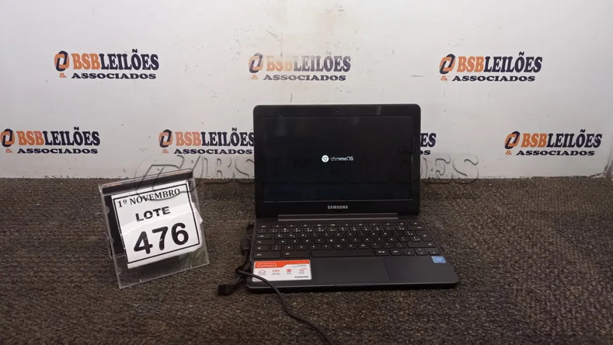LOTE 476 - 01 NOTEBOOK TELA 11.6’’ 2GB DE MEMÓRIA MARCA SAMSUNG. (NO ESTADO) ATENÇÃO! FAZER A VISITAÇÃO ANTES DE ARREMATAR, NÃO SABEMOS SE FUNCIONA, LEILÃO NÃO TEM GARANTIA E NEM DEVOLUÇÃO, SUJEITO A POSSÍVEIS AVARIAS VISÍVEIS/OCULTAS E/OU AUSÊNCIA DE COMPONENTES.