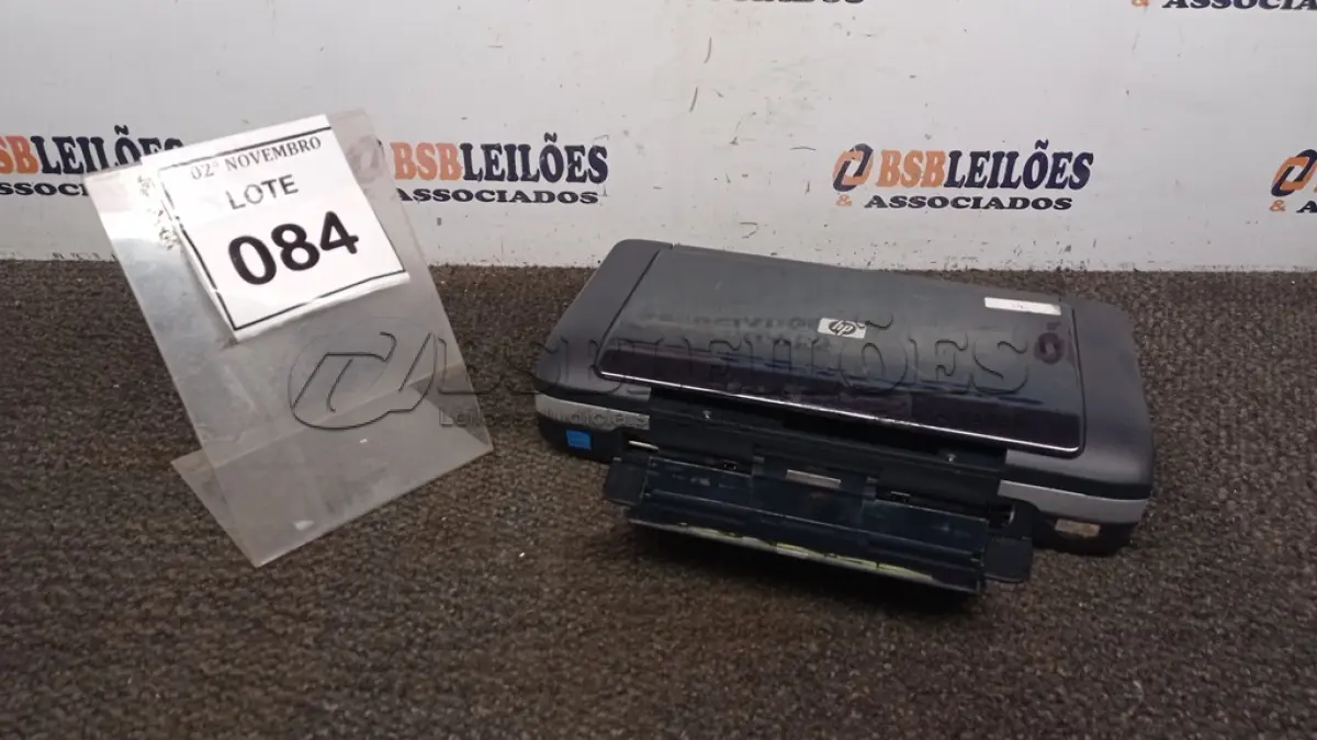 LOTE 084 - 01 SCANNER MODELO H470 MARCA HP. (NO ESTADO) ATENÇÃO! FAZER A VISITAÇÃO ANTES DE ARREMATAR, NÃO SABEMOS SE FUNCIONA, LEILÃO NÃO TEM GARANTIA E NEM DEVOLUÇÃO, SUJEITO A POSSÍVEIS AVARIAS VISÍVEIS/OCULTAS E/OU AUSÊNCIA DE COMPONENTES.