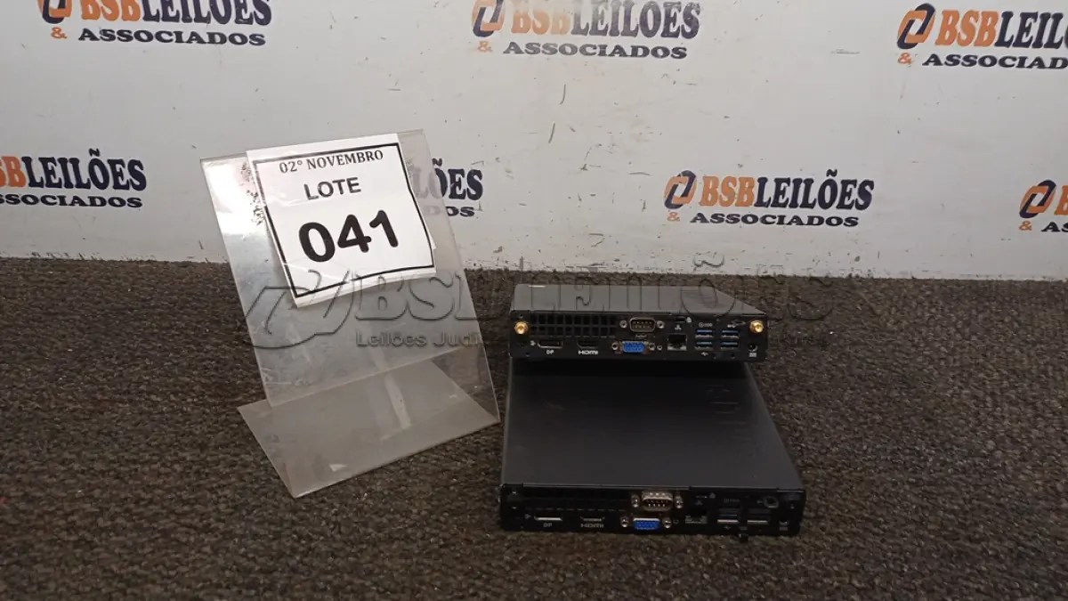 LOTE 041 - 02 MINIS CPU MARCA POSITIVO. (NO ESTADO) ATENÇÃO! FAZER A VISITAÇÃO ANTES DE ARREMATAR, NÃO SABEMOS SE FUNCIONA, LEILÃO NÃO TEM GARANTIA E NEM DEVOLUÇÃO, SUJEITO A POSSÍVEIS AVARIAS VISÍVEIS/OCULTAS E/OU AUSÊNCIA DE COMPONENTES.