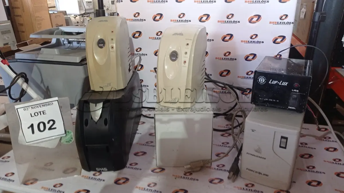 LOTE 102 - 06 ESTABILIZADORES DE MARCAS E MODELOS DIVERSOS. (NO ESTADO) ATENÇÃO! FAZER A VISITAÇÃO ANTES DE ARREMATAR, NÃO SABEMOS SE FUNCIONA, LEILÃO NÃO TEM GARANTIA E NEM DEVOLUÇÃO, SUJEITO A POSSÍVEIS AVARIAS VISÍVEIS/OCULTAS E/OU AUSÊNCIA DE COMPONENTES.