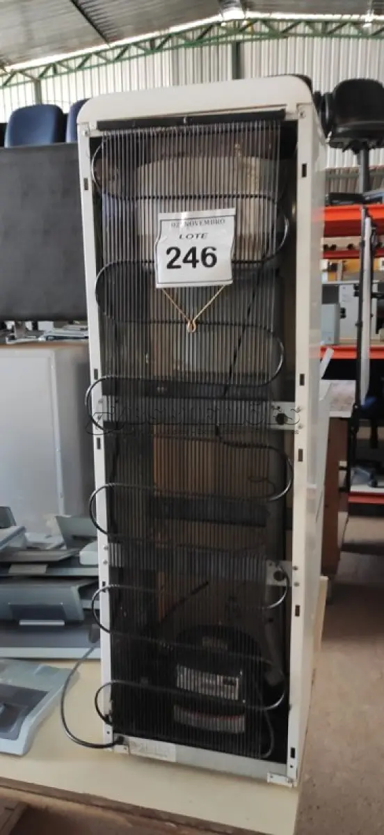 LOTE 246 - 01 BEBEDOURO PARA GARRAFÃO 220V MARCA ICY. (NO ESTADO) ATENÇÃO! FAZER A VISITAÇÃO ANTES DE ARREMATAR, NÃO SABEMOS SE FUNCIONA, LEILÃO NÃO TEM GARANTIA E NEM DEVOLUÇÃO, SUJEITO A POSSÍVEIS AVARIAS VISÍVEIS/OCULTAS E/OU AUSÊNCIA DE COMPONENTES.