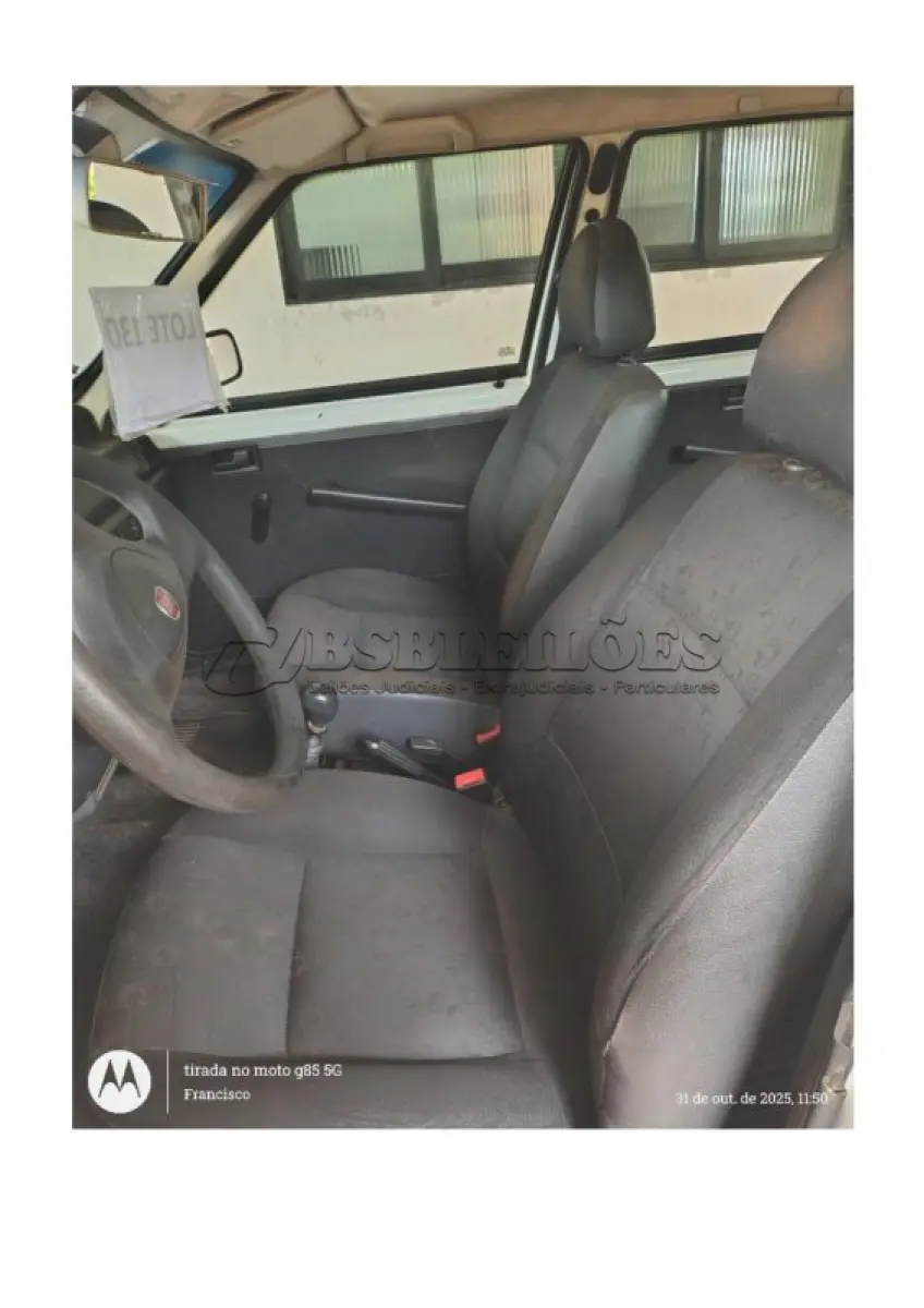 LOTE 130 - 01 VEÍCULO FIAT/UNO MILE 1.0, 66CV, FLEX, 4 PORTAS, MODELO ECONOMY. ANO/MODELO: 2012/2012,  RENAVAM: 00451088476 CHASSI: 9BD15822AC6676289. PLACA JJI 1943 - (NO ESTADO DE CONSERVAÇÃO QUE SE ENCONTRA)