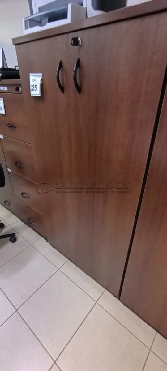 LOTE 025 - 01 ARMÁRIO EM MADEIRA COM 04 PRATELEIRAS NA COR MARROM. (NO ESTADO) ATENÇÃO! FAZER A VISITAÇÃO ANTES DE ARREMATAR, NÃO SABEMOS SE FUNCIONA, LEILÃO NÃO TEM GARANTIA E NEM DEVOLUÇÃO, SUJEITO A POSSÍVEIS AVARIAS VISÍVEIS/OCULTAS E/OU AUSÊNCIA DE COMPONENTES.