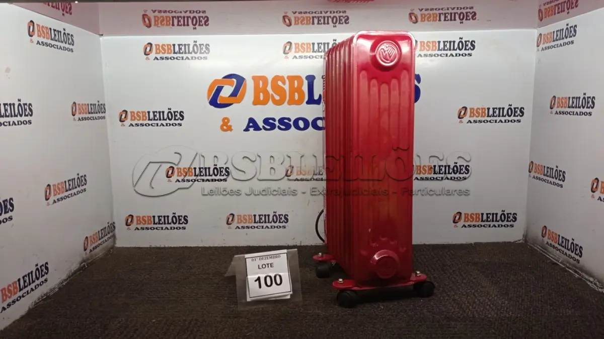 LOTE 100 - 01 AQUECEDOR A ÓLEO MODELO MA-07 220V MARCA MARTAU. (NO ESTADO) ATENÇÃO! FAZER A VISITAÇÃO ANTES DE ARREMATAR, NÃO SABEMOS SE FUNCIONA, LEILÃO NÃO TEM GARANTIA E NEM DEVOLUÇÃO, SUJEITO A POSSÍVEIS AVARIAS VISÍVEIS/OCULTAS E/OU AUSÊNCIA DE COMPONENTES.