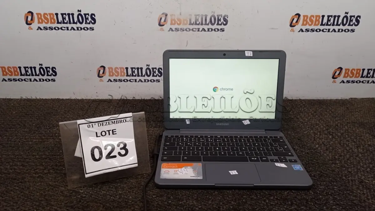LOTE 023 - 01 NOTEBOOK 16GB TELA 11.6’’. (NO ESTADO) ATENÇÃO! FAZER A VISITAÇÃO ANTES DE ARREMATAR, NÃO SABEMOS SE FUNCIONA, LEILÃO NÃO TEM GARANTIA E NEM DEVOLUÇÃO, SUJEITO A POSSÍVEIS AVARIAS VISÍVEIS/OCULTAS E/OU AUSÊNCIA DE COMPONENTES.