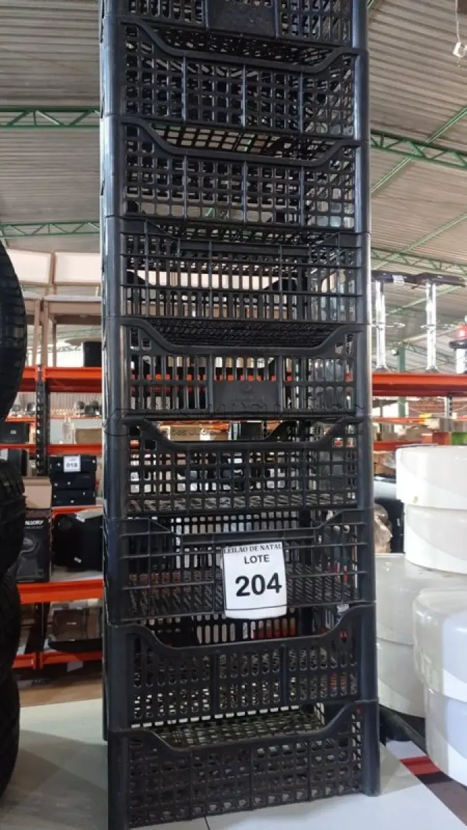 LOTE 204 - 10 CESTAS ORGANIZADORAS. (NO ESTADO) ATENÇÃO! FAZER A VISITAÇÃO ANTES DE ARREMATAR, NÃO SABEMOS SE FUNCIONA, LEILÃO NÃO TEM GARANTIA E NEM DEVOLUÇÃO, SUJEITO A POSSÍVEIS AVARIAS VISÍVEIS/OCULTAS E/OU AUSÊNCIA DE COMPONENTES.