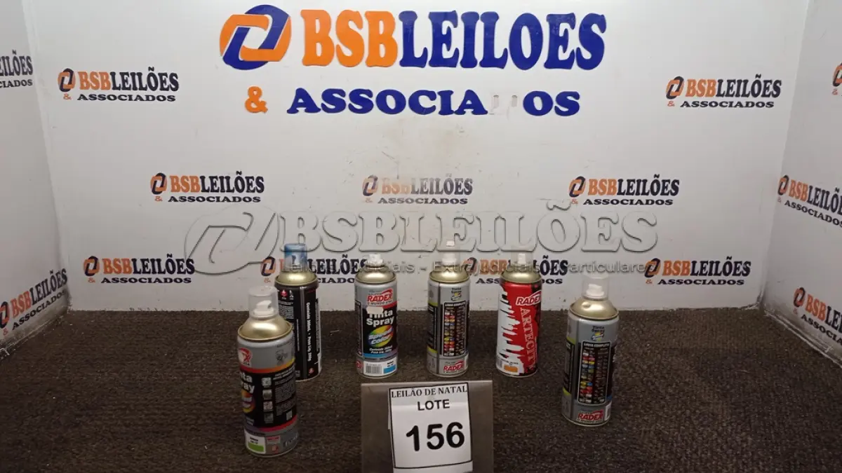 LOTE 156 - 06 TINTAS SPRAY PARA USO ARTÍSTICO MARCA RADEX CORES DIVERSAS. (NO ESTADO) ATENÇÃO! FAZER A VISITAÇÃO ANTES DE ARREMATAR, NÃO SABEMOS SE FUNCIONA, LEILÃO NÃO TEM GARANTIA E NEM DEVOLUÇÃO, SUJEITO A POSSÍVEIS AVARIAS VISÍVEIS/OCULTAS E/OU AUSÊNCIA DE COMPONENTES.