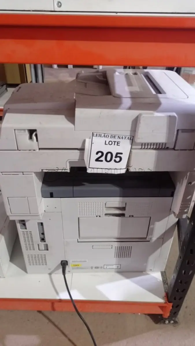 LOTE 205 - 01 IMPRESSORA MODELO MPS5502MB MARCA OKI. (NO ESTADO) ATENÇÃO! FAZER A VISITAÇÃO ANTES DE ARREMATAR, NÃO SABEMOS SE FUNCIONA, LEILÃO NÃO TEM GARANTIA E NEM DEVOLUÇÃO, SUJEITO A POSSÍVEIS AVARIAS VISÍVEIS/OCULTAS E/OU AUSÊNCIA DE COMPONENTES.