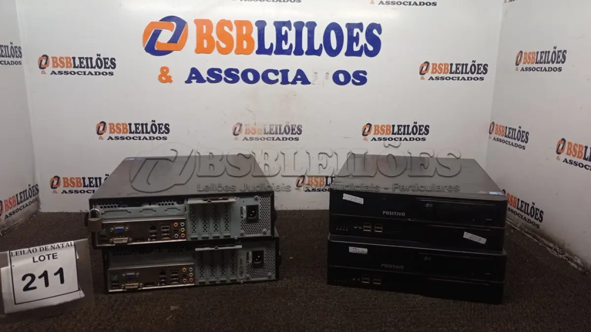 LOTE 211 - 04 CPUS I3 MARCA POSITIVO. (NO ESTADO) ATENÇÃO! FAZER A VISITAÇÃO ANTES DE ARREMATAR, NÃO SABEMOS SE FUNCIONA, LEILÃO NÃO TEM GARANTIA E NEM DEVOLUÇÃO, SUJEITO A POSSÍVEIS AVARIAS VISÍVEIS/OCULTAS E/OU AUSÊNCIA DE COMPONENTES.