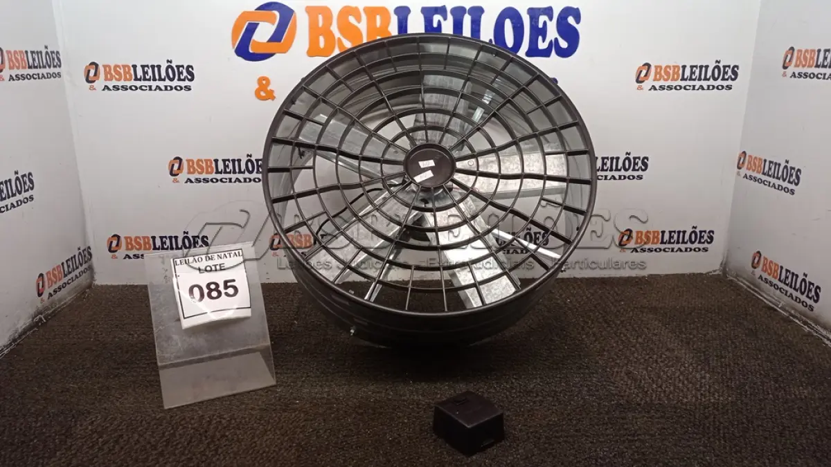 LOTE 085 - 01EXAUSTOR 50CM MARCA VENTISOL. (NO ESTADO) ATENÇÃO! FAZER A VISITAÇÃO ANTES DE ARREMATAR, NÃO SABEMOS SE FUNCIONA, LEILÃO NÃO TEM GARANTIA E NEM DEVOLUÇÃO, SUJEITO A POSSÍVEIS AVARIAS VISÍVEIS/OCULTAS E/OU AUSÊNCIA DE COMPONENTES.