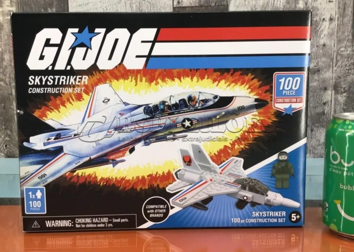 LOTE 105 - 01 GI JOE ( COMANDOS EM AÇAO) SKYSTRIKER SET NOVO NA CAIXA. (NO ESTADO) ATENÇÃO! FAZER A VISITAÇÃO ANTES DE ARREMATAR, NÃO SABEMOS SE FUNCIONA, LEILÃO NÃO TEM GARANTIA E NEM DEVOLUÇÃO, SUJEITO A POSSÍVEIS AVARIAS VISÍVEIS/OCULTAS E/OU AUSÊNCIA DE COMPONENTES.