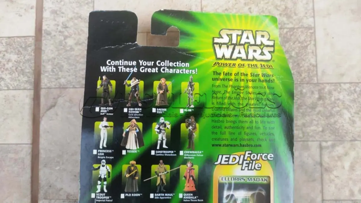LOTE 148 - 01 STAR WARS ELLORRS MADAK 10CM HASBRO POWER OF THE JEDI NOVO LACRADO,ITEM COMPRADO EM GARAGENS DE ANTIGUIDADES NOS EUA. (NO ESTADO) ATENÇÃO! FAZER A VISITAÇÃO ANTES DE ARREMATAR, NÃO SABEMOS SE FUNCIONA, LEILÃO NÃO TEM GARANTIA E NEM DEVOLUÇÃO, SUJEITO A POSSÍVEIS AVARIAS VISÍVEIS/OCULTAS E/OU AUSÊNCIA DE COMPONENTES.