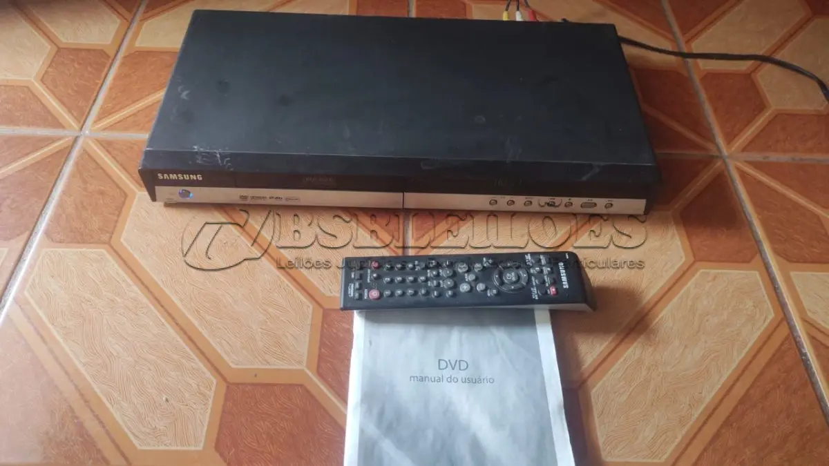 LOTE 420 - 01 GRAVADOR DE DVD DE MESA SAMSUNG - DVD-R150  FUNCIONA PERFEITAMENTE
