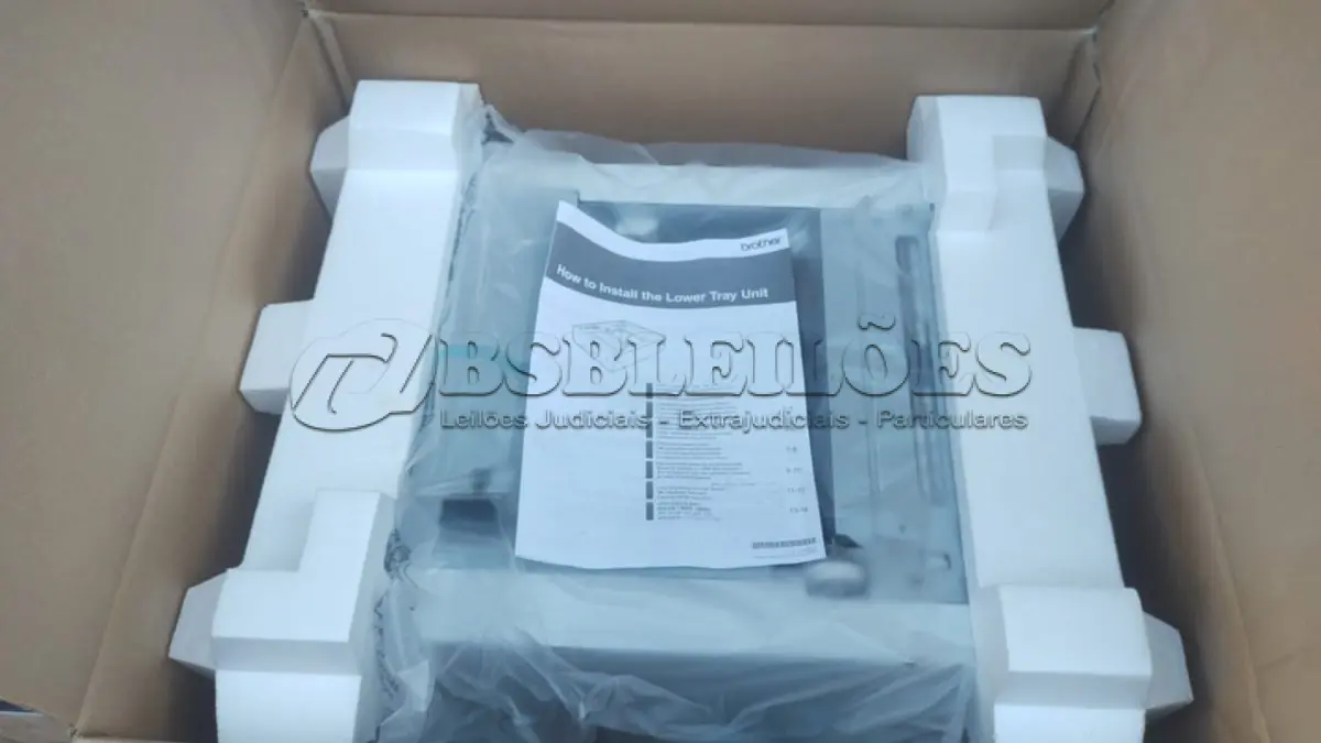 LOTE 408 - 01 LOTE COM 3 BANDEJAS IMPRESSORAS COPIADORAS BROTHER NOVAS SEM USO. (NO ESTADO) ATENÇÃO! FAZER A VISITAÇÃO ANTES DE ARREMATAR, NÃO SABEMOS SE FUNCIONA, LEILÃO NÃO TEM GARANTIA E NEM DEVOLUÇÃO, SUJEITO A POSSÍVEIS AVARIAS VISÍVEIS/OCULTAS E/OU AUSÊNCIA DE COMPONENTES.