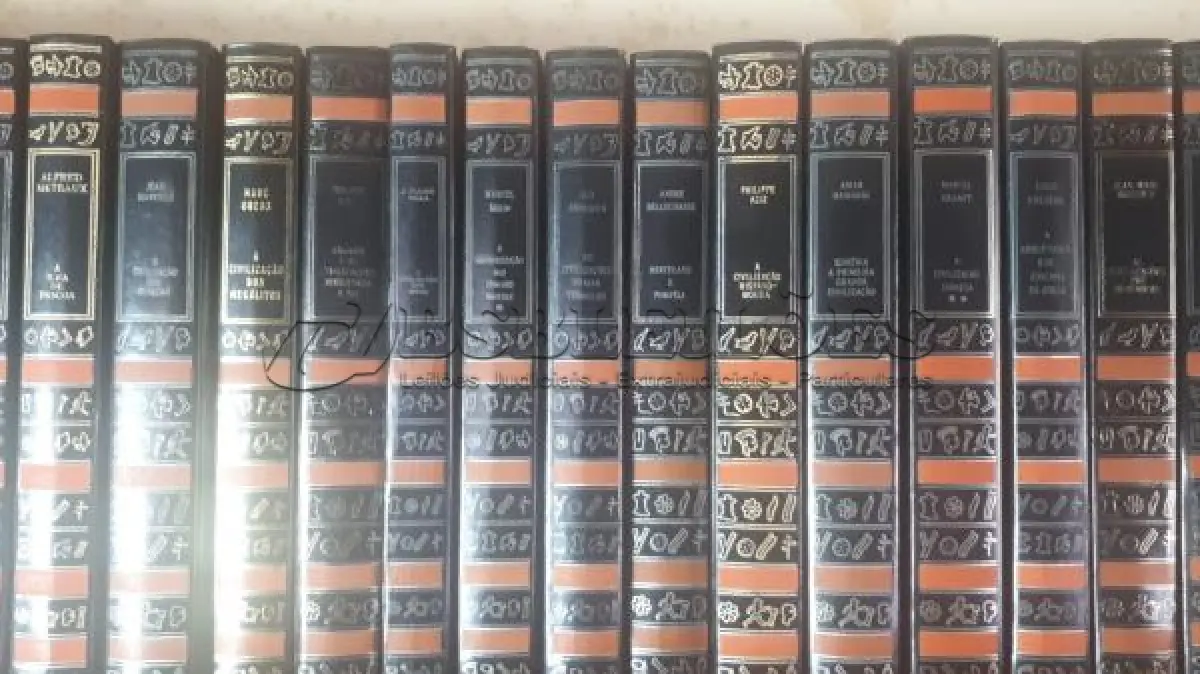 LOTE 509 - 01 COLEÇÃO GRANDES CIVILIZAÇÕES DESAPARECIDA COM 35 VOLUMES EM ÓTIMO ESTADO DE CONSERVAÇÃO. (NO ESTADO) ATENÇÃO! FAZER A VISITAÇÃO ANTES DE ARREMATAR, NÃO SABEMOS SE FUNCIONA, LEILÃO NÃO TEM GARANTIA E NEM DEVOLUÇÃO, SUJEITO A POSSÍVEIS AVARIAS VISÍVEIS/OCULTAS E/OU AUSÊNCIA DE COMPONENTES.