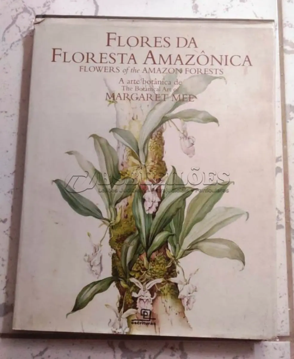LOTE 474 - 01 RARO LIVRO FLORES DA FLORESTA AMAZÔNICA CAPA DURA. (NO ESTADO) ATENÇÃO! FAZER A VISITAÇÃO ANTES DE ARREMATAR, NÃO SABEMOS SE FUNCIONA, LEILÃO NÃO TEM GARANTIA E NEM DEVOLUÇÃO, SUJEITO A POSSÍVEIS AVARIAS VISÍVEIS/OCULTAS E/OU AUSÊNCIA DE COMPONENTES.