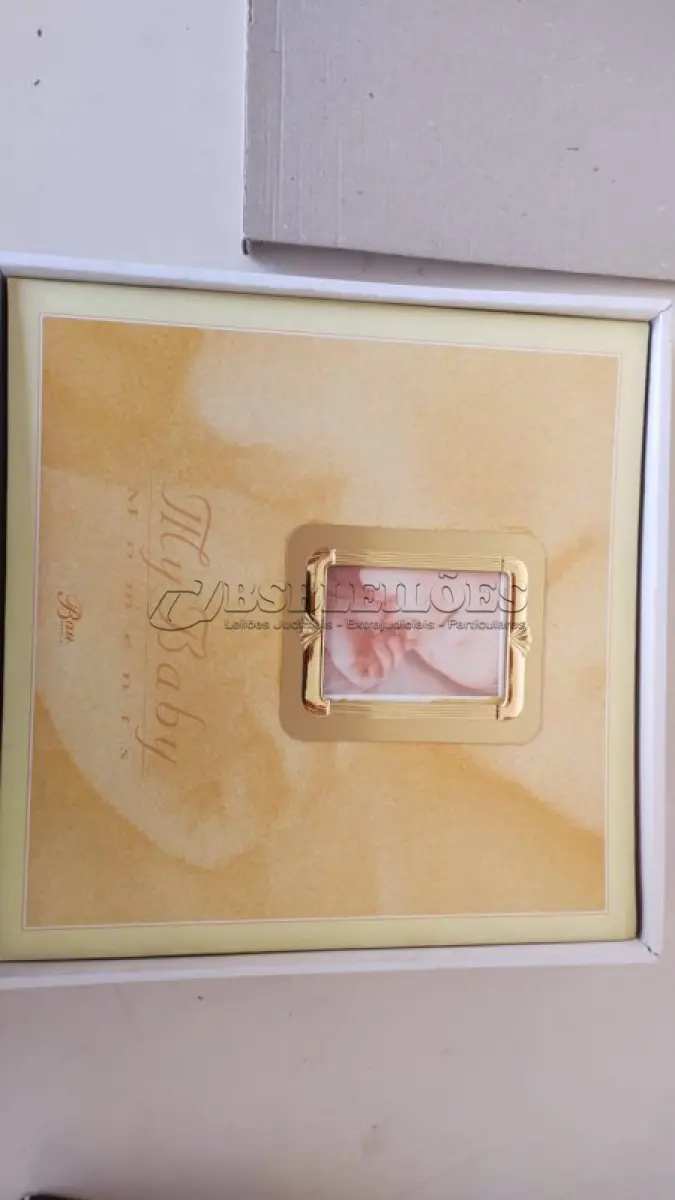 LOTE 511 - 01 ÁLBUM DE FOTOGRAFIA MAM BABY BY FRANCE. (NO ESTADO) ATENÇÃO! FAZER A VISITAÇÃO ANTES DE ARREMATAR, NÃO SABEMOS SE FUNCIONA, LEILÃO NÃO TEM GARANTIA E NEM DEVOLUÇÃO, SUJEITO A POSSÍVEIS AVARIAS VISÍVEIS/OCULTAS E/OU AUSÊNCIA DE COMPONENTES.