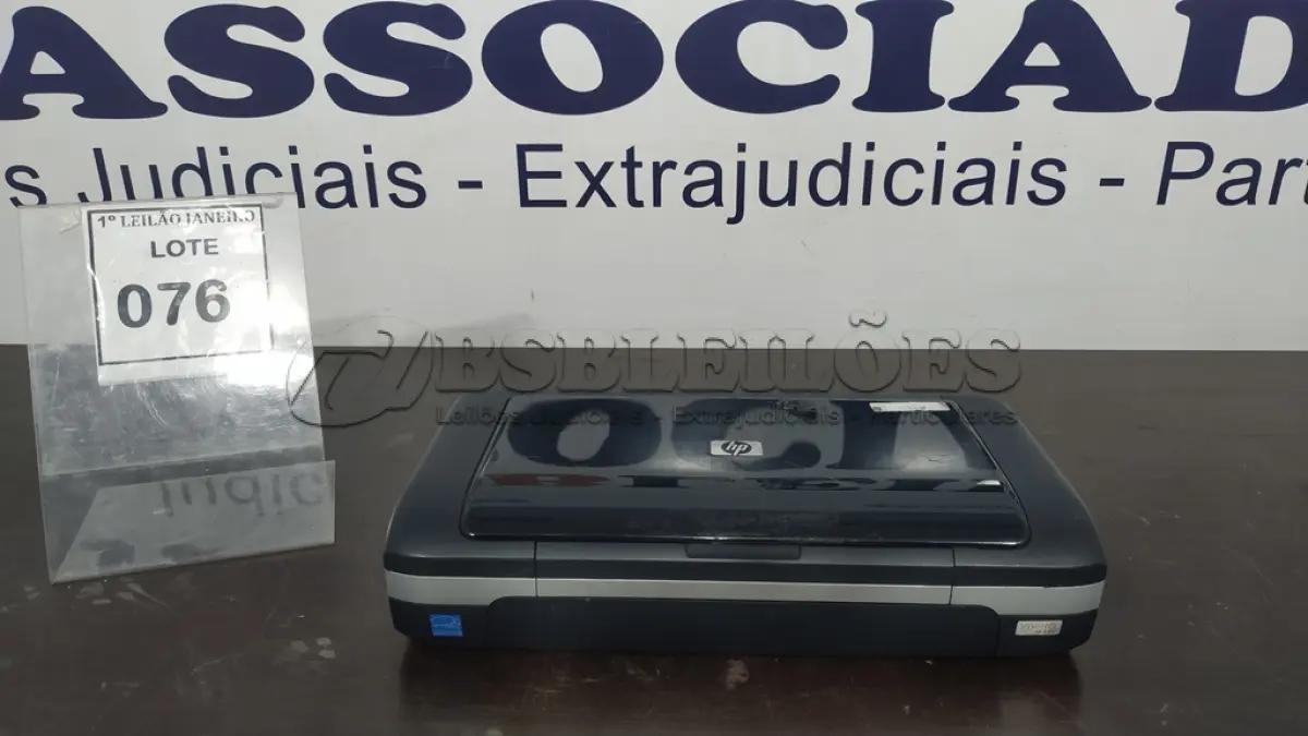 LOTE 076 - 01 SCANNER MODELO H470 SEM FONTE MARCA HP. (NO ESTADO) ATENÇÃO! FAZER A VISITAÇÃO ANTES DE ARREMATAR, NÃO SABEMOS SE FUNCIONA, LEILÃO NÃO TEM GARANTIA E NEM DEVOLUÇÃO, SUJEITO A POSSÍVEIS AVARIAS VISÍVEIS/OCULTAS E/OU AUSÊNCIA DE COMPONENTES.