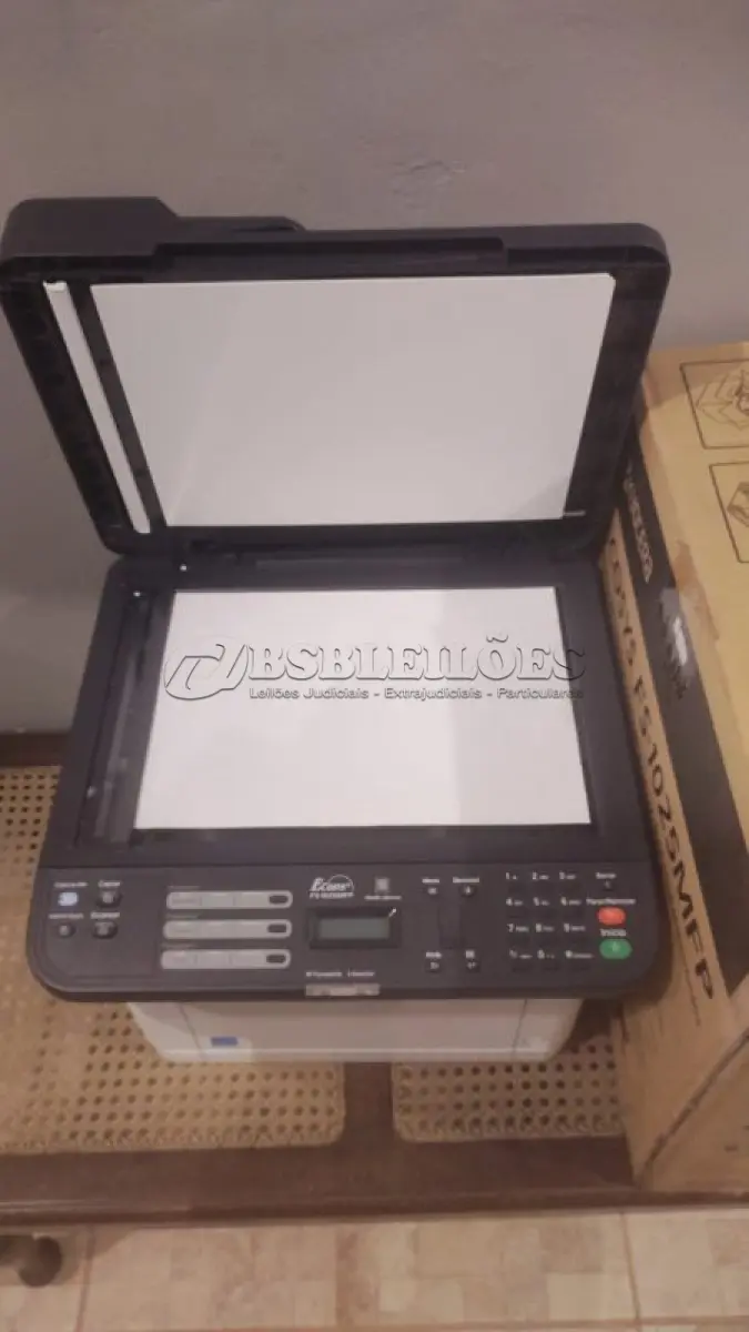 LOTE 524 - 01 IMPRESSORA NOVA NA CAIXA COM TODOS COMPONETES. (NO ESTADO) ATENÇÃO! FAZER A VISITAÇÃO ANTES DE ARREMATAR, NÃO SABEMOS SE FUNCIONA, LEILÃO NÃO TEM GARANTIA E NEM DEVOLUÇÃO, SUJEITO A POSSÍVEIS AVARIAS VISÍVEIS/OCULTAS E/OU AUSÊNCIA DE COMPONENTES.