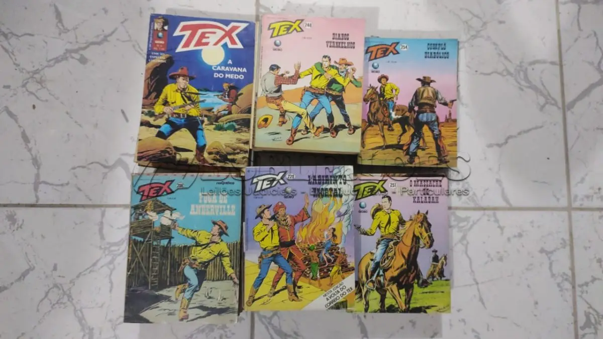 LOTE 467 - 01 LOTE GIBIS ANTIGOS TEX EDITORA GLOBO COM 150 GIBIS. (NO ESTADO) ATENÇÃO! FAZER A VISITAÇÃO ANTES DE ARREMATAR, NÃO SABEMOS SE FUNCIONA, LEILÃO NÃO TEM GARANTIA E NEM DEVOLUÇÃO, SUJEITO A POSSÍVEIS AVARIAS VISÍVEIS/OCULTAS E/OU AUSÊNCIA DE COMPONENTES.