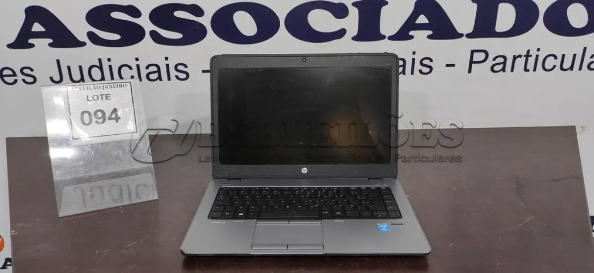 LOTE 094 - 01 NOTEBOOK SEM FONTE MARCA HP.  (NO ESTADO) ATENÇÃO! FAZER A VISITAÇÃO ANTES DE ARREMATAR, NÃO SABEMOS SE FUNCIONA. LEILÃO NÃO TEM GARANTIA E NEM DEVOLUÇÃO, SUJEITO A POSSÍVEIS AVARIAS VISÍVEIS/OCULTAS E/OU AUSÊNCIA DE COMPONENTES.