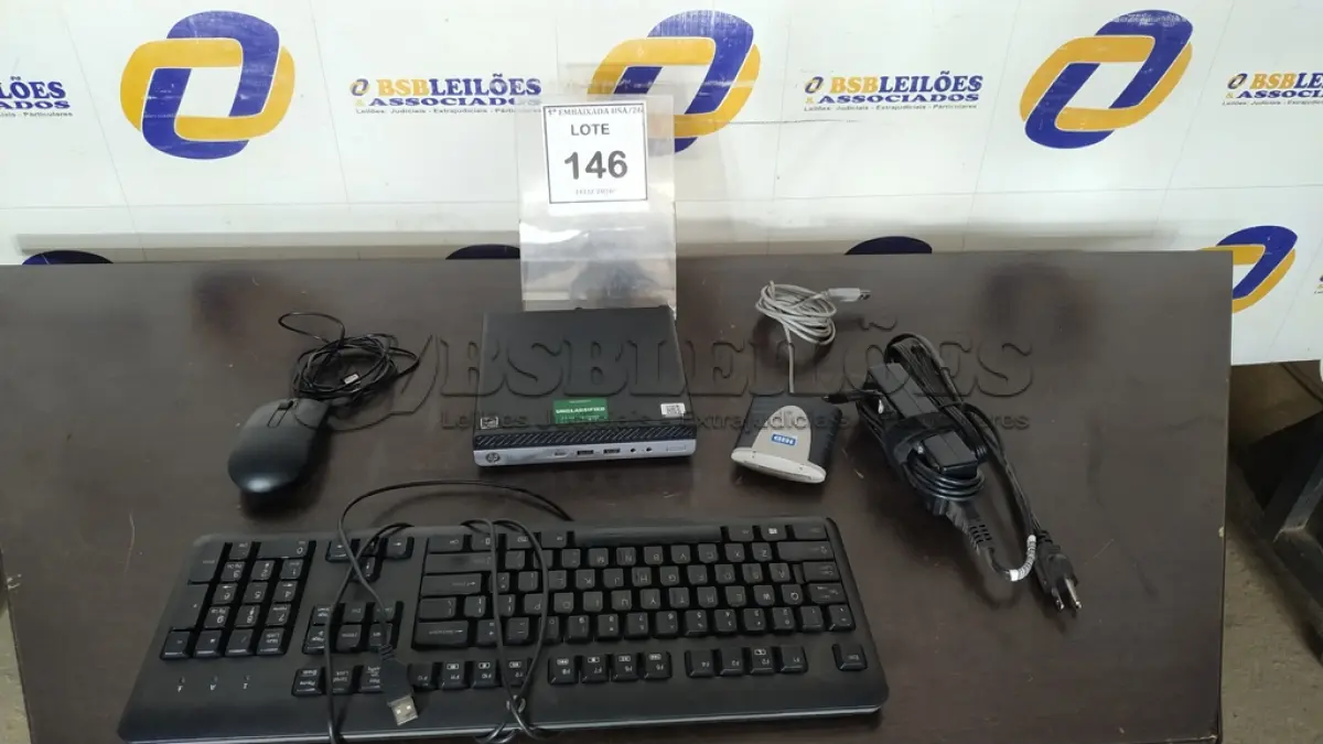 LOTE 146 - 01 PC - HP 705 G4 WORKSTATION. (NO ESTADO EM QUE SE ENCONTRA. SUJEITO A AVARIAS OCULTAS/VISÍVEIS.) BD0080N