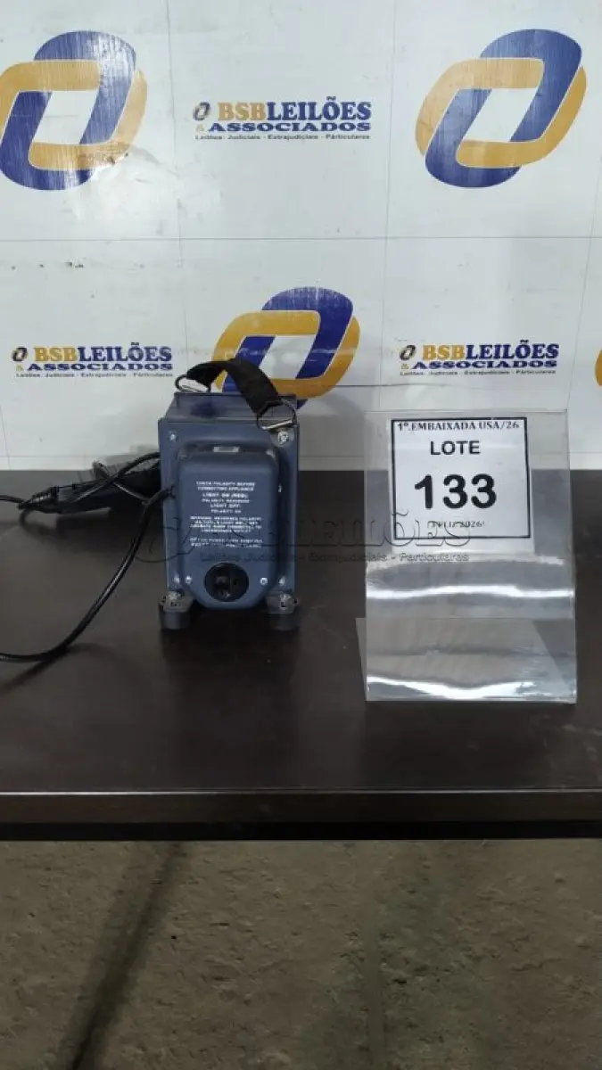 LOTE 133 - 01 TRANSFORMADOR 2.000 W. (NO ESTADO EM QUE SE ENCONTRA. SUJEITO A AVARIAS OCULTAS/VISÍVEIS.) BJ7506R