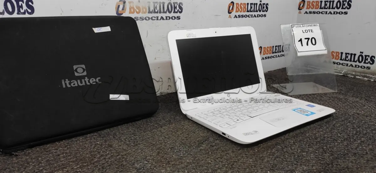 LOTE 170 - 01 NOTEBOOK MARCA HP COM PASTA PARA RETIRADA DE PEÇAS. (NO ESTADO) ATENÇÃO! FAZER A VISITAÇÃO ANTES DE ARREMATAR, NÃO SABEMOS SE FUNCIONA. LEILÃO NÃO TEM GARANTIA E NEM DEVOLUÇÃO, SUJEITO A POSSÍVEIS AVARIAS VISÍVEIS/OCULTAS E/OU AUSÊNCIA DE COMPONENTES.