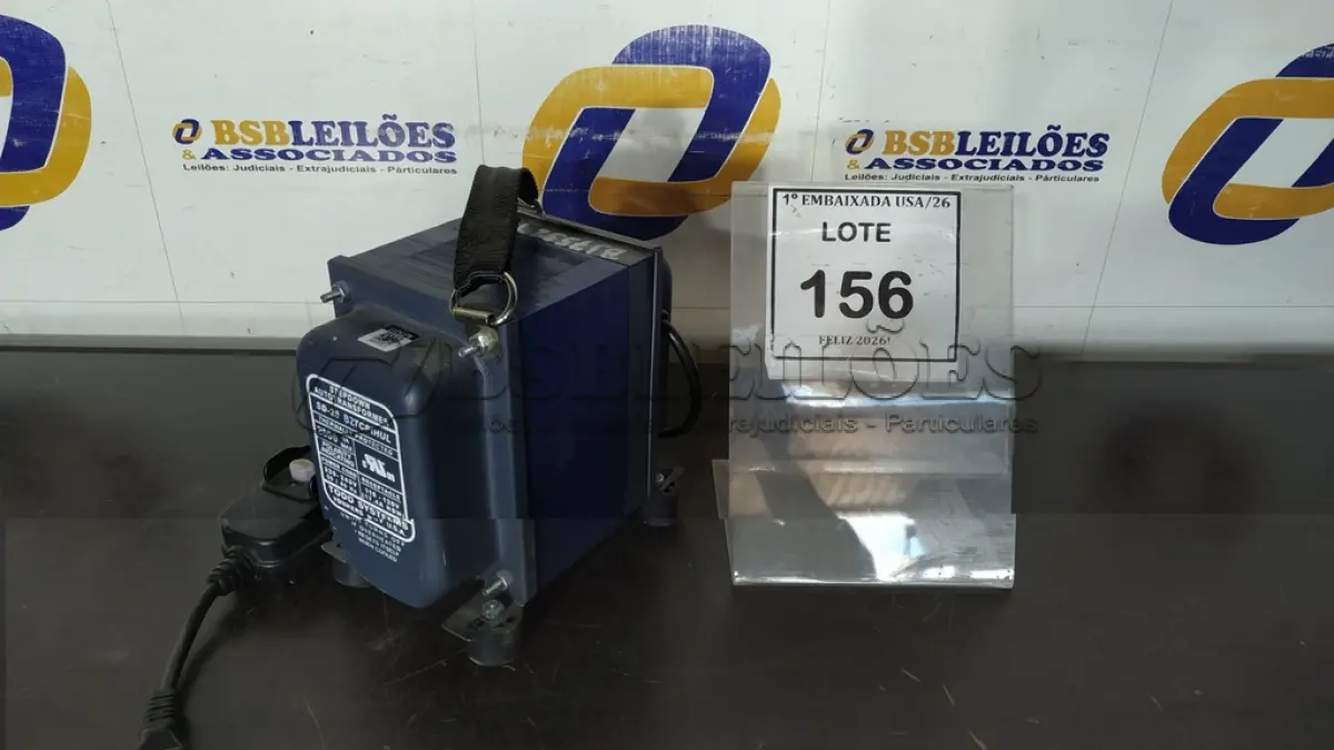 LOTE 156 - 01 TRANSFORMADOR 2.000 W. (NO ESTADO EM QUE SE ENCONTRA. SUJEITO A AVARIAS OCULTAS/VISÍVEIS.) BJ7531T