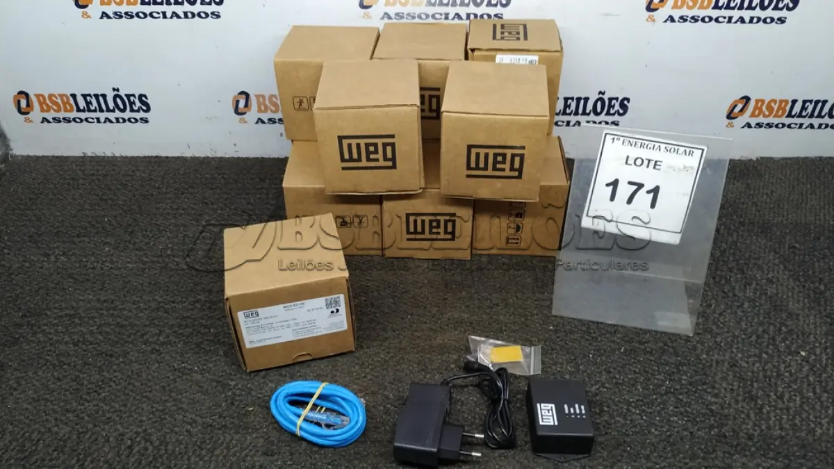 LOTE 171 - 12 UNIDADES DE WCD ED100. (NO ESTADO) ATENÇÃO! FAZER A VISITAÇÃO ANTES DE ARREMATAR, NÃO SABEMOS SE FUNCIONA, LEILÃO NÃO TEM GARANTIA E NEM DEVOLUÇÃO, SUJEITO A POSSÍVEIS AVARIAS VISÍVEIS/OCULTAS E/OU AUSÊNCIA DE COMPONENTES.