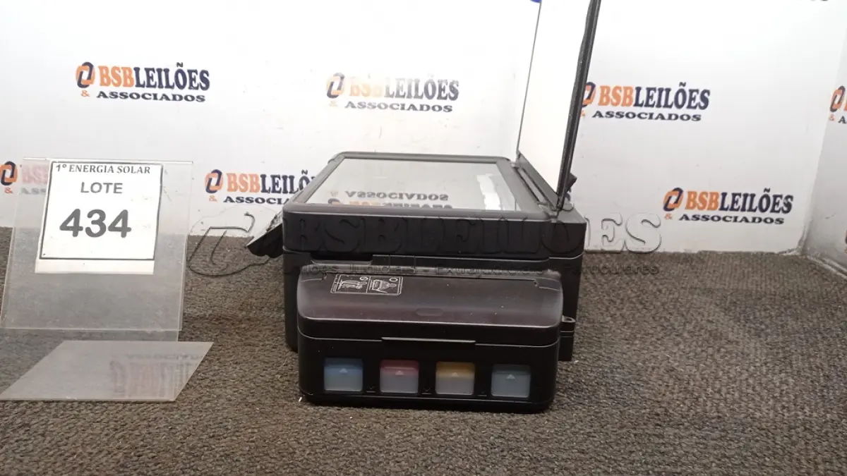 LOTE 434 - 01 IMPRESSORA EPSON I375 WIFI. (NO ESTADO) ATENÇÃO! FAZER A VISITAÇÃO ANTES DE ARREMATAR, NÃO SABEMOS SE FUNCIONA, LEILÃO NÃO TEM GARANTIA E NEM DEVOLUÇÃO, SUJEITO A POSSÍVEIS AVARIAS VISÍVEIS/OCULTAS E/OU 