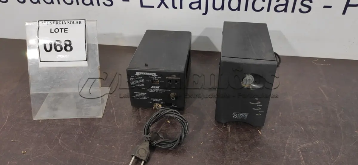 LOTE 068 - 02 ESTABILIZADORES. (NO ESTADO) ATENÇÃO! FAZER A VISITAÇÃO ANTES DE ARREMATAR, NÃO SABEMOS SE FUNCIONA, LEILÃO NÃO TEM GARANTIA E NEM DEVOLUÇÃO, SUJEITO A POSSÍVEIS AVARIAS VISÍVEIS/OCULTAS E/OU AUSÊNCIA DE COMPONENTES.