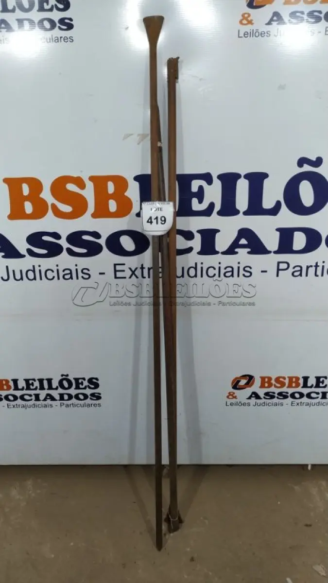 LOTE 419 - 03 ALAVANCAS DE AÇO. (NO ESTADO) ATENÇÃO! FAZER A VISITAÇÃO ANTES DE ARREMATAR, NÃO SABEMOS SE FUNCIONA, LEILÃO NÃO TEM GARANTIA E NEM DEVOLUÇÃO, SUJEITO A POSSÍVEIS AVARIAS VISÍVEIS/OCULTAS E/OU 